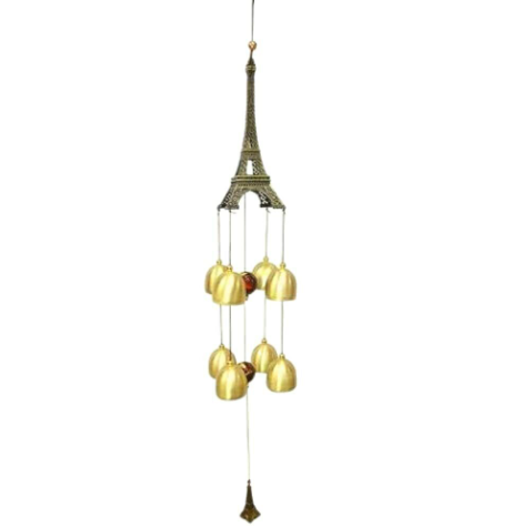 Eiffel tower wind chime (8-belled)