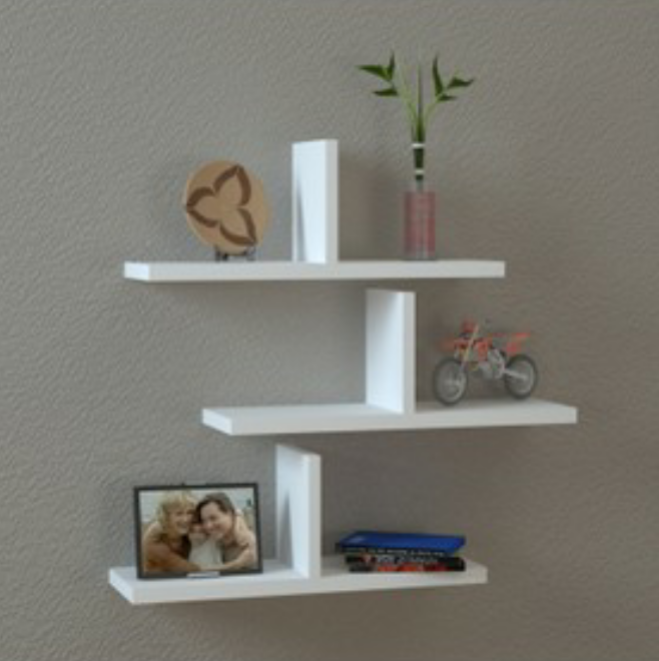 Tribar set of 3 shelves