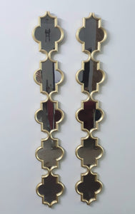 Novella set of two wall hanging mirrors
