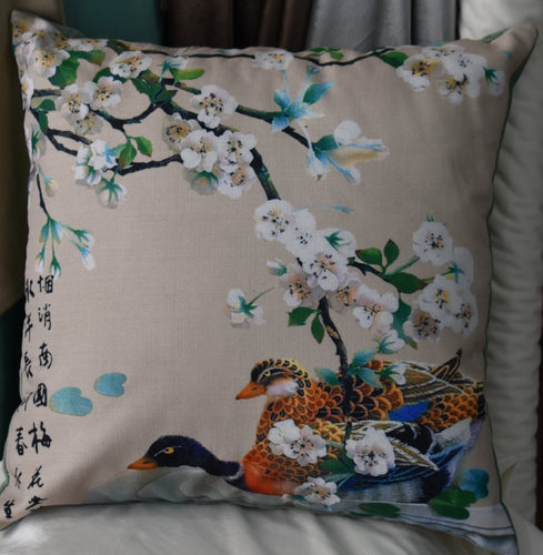 Ducks cushion cover